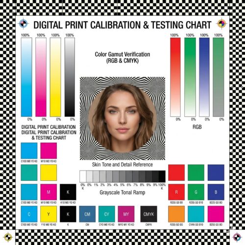 Print Calibration Wall Art