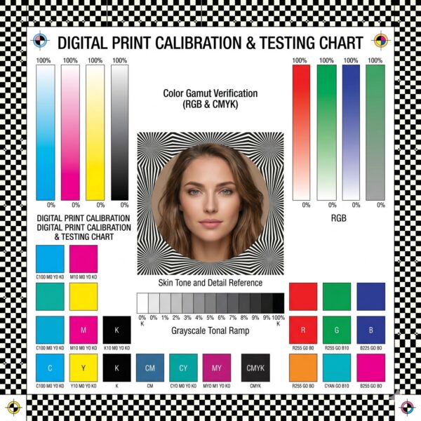 Print Calibration Wall Art