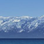 Bergpanorama als Wandschild